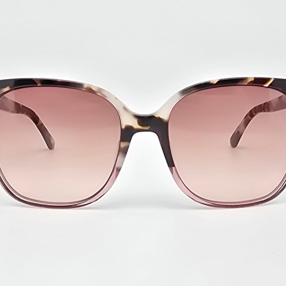 Calvin Klein CK21707S 111 Ivory Tortoise Frame Purple Gradient Lens Sunglasses - Picture 2 of 13